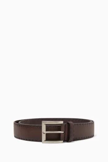 Belt in Antiqued Leather