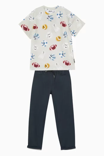 Riley Smile T-shirt in Organic Cotton