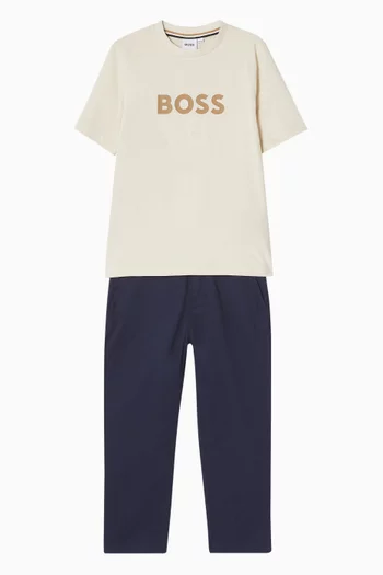 Straight-cut Chinos