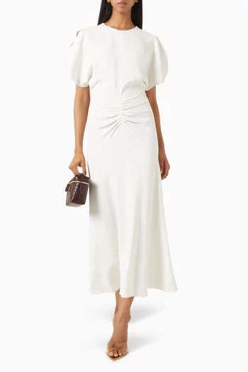 Bela Midi Dress in Viscose Blend