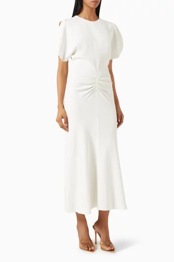 Bela Midi Dress in Viscose Blend