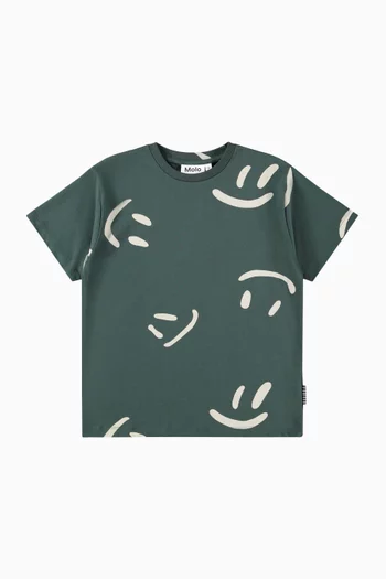 Smiley T-Shirt in Cotton