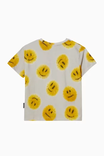 Smiley T-Shirt in Cotton