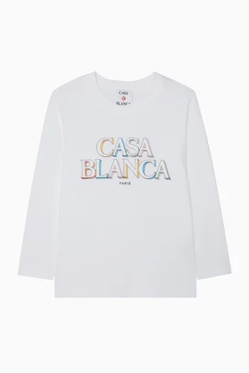 Logo Graphic T-shirt in Organic Cotton