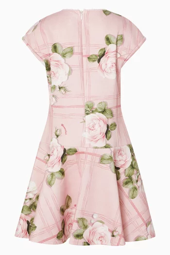Floral-print Dress