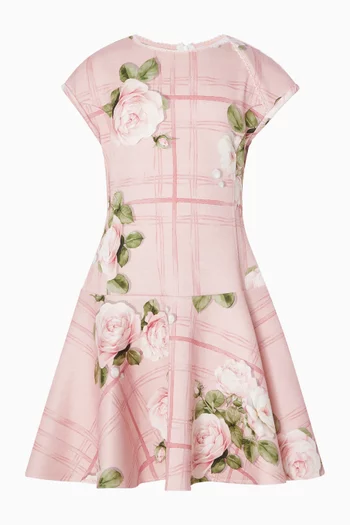Floral-print Dress