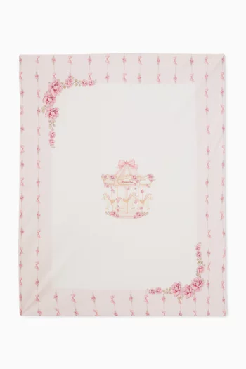 Carousel Print Blanket