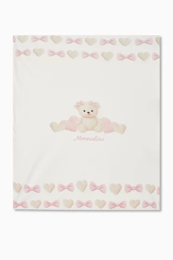 Heart Print Blanket