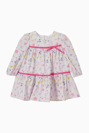 Floral-print Dress