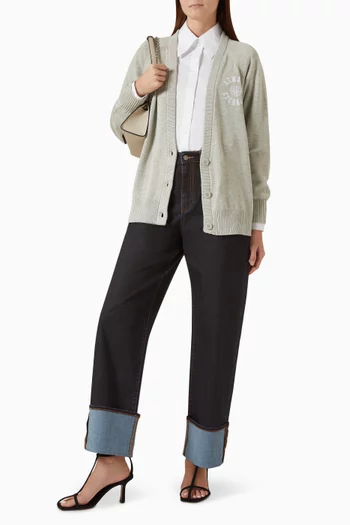 Knit Cardigan in Cotton