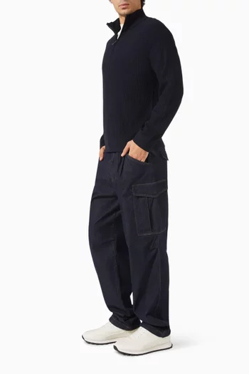 Cargo Pants in Denim