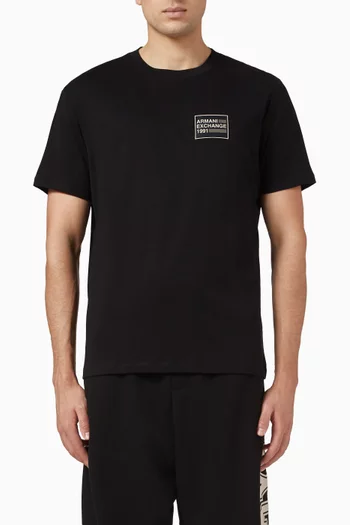 AX Logo T-shirt in Cotton