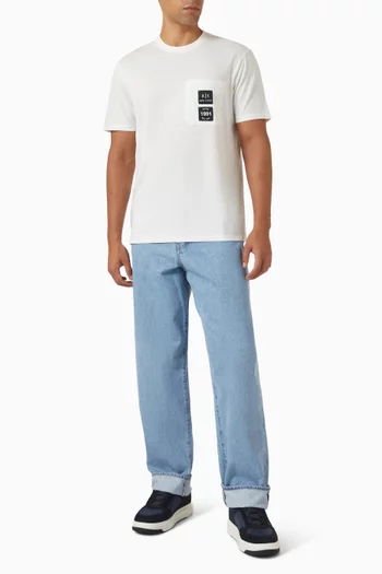 Slim-fit T-shirt in Cotton-jersey