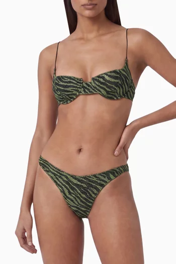 Animalier Balconette Bikini Set