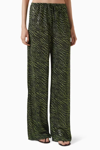Lolita Animalier Pants in Lurex