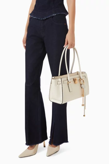 Small Hamilton Satchel Bag in Leather