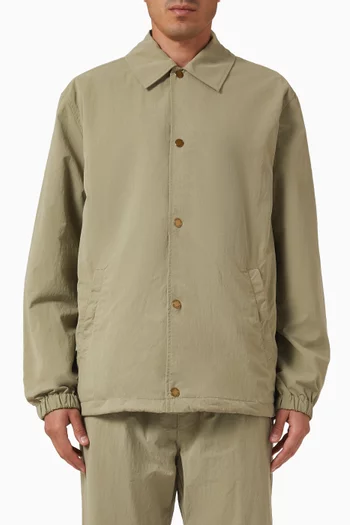 Jacket in Crinkled Nylon