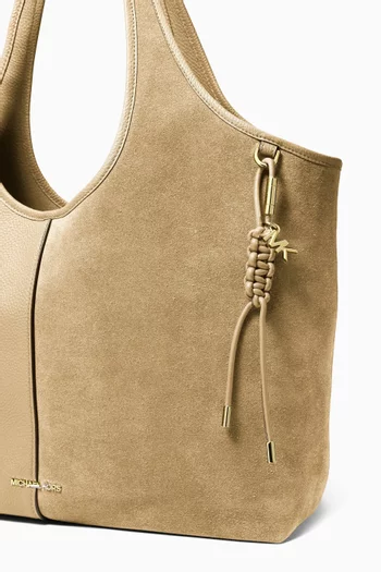 Braided Bag Charm in Gold-tone