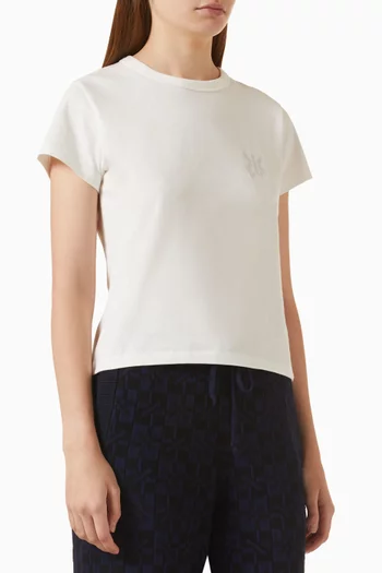 Double-K T-shirt in Cotton Jersey