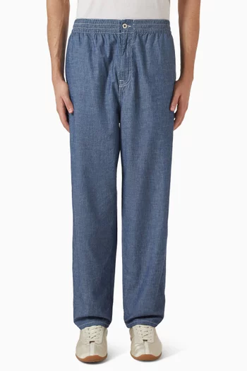 Loves Sweatpants in Chambray-denim