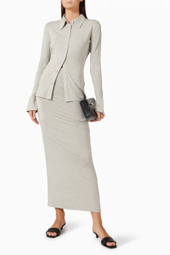 Slim-fit Top in Jersey