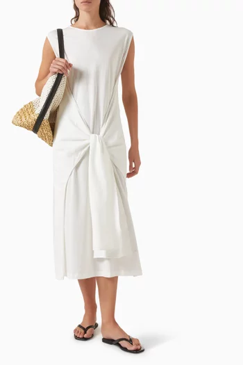 Tie-waist Dress in Jersey