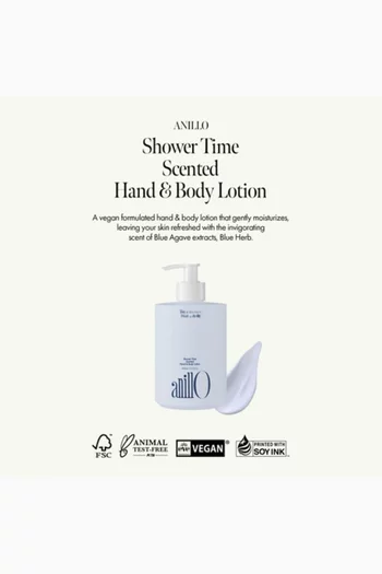 لوشن معطر للجسم واليدين شاور تايم، 450 ملل