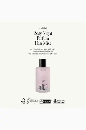 بخاخ معطر للشعر روزي نايت، 100 ملل