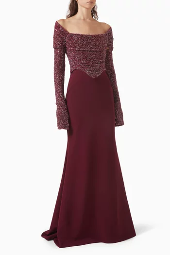 Lorene Embellished Dress