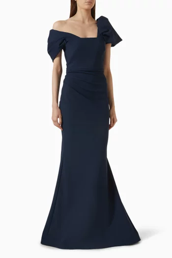 Jade Gown in Jersey
