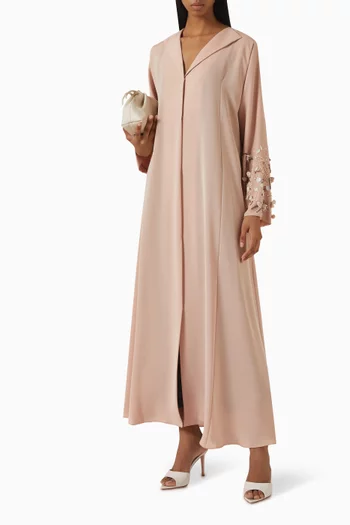 3D-embellished Abaya