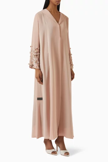 3D-embellished Abaya