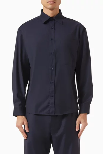 Denis Overshirt in Merino Wool