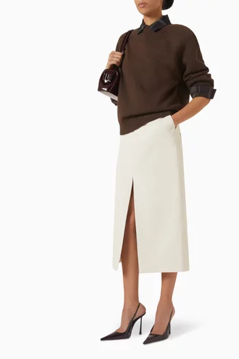 Lina Padded Knit Sweater