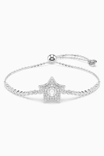 Sublima Chain Bracelet in Rhodium-plated Metal