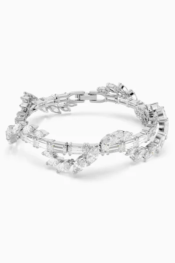 Mesmera Bracelet in Rhodium-plated Metal