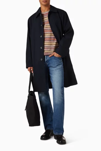 Mac Coat in Gabardine Cotton