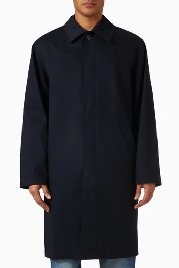 Mac Coat in Gabardine Cotton