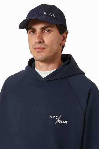 Logo Cap in Denim