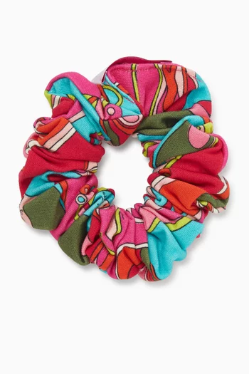 Printed Elasticated Scrunchie