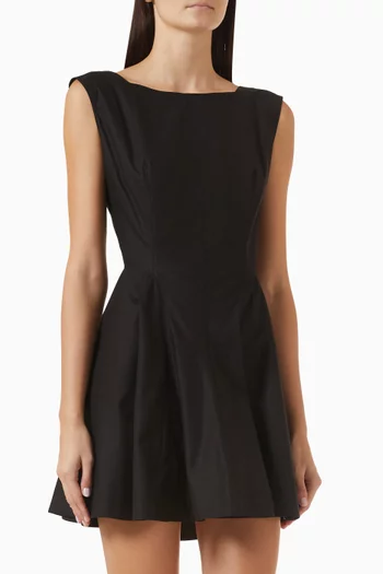Riviette Mini Dress in Cotton-poplin