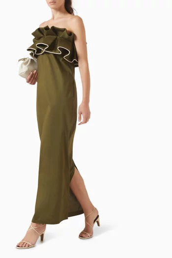 Ruffled Maxi Dress