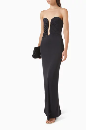 Structured Maxi Dress