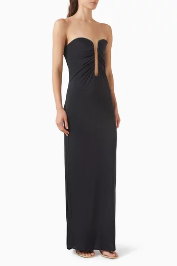 Structured Maxi Dress