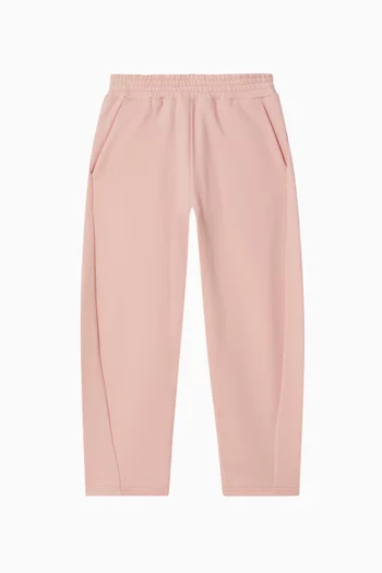 Elastic-waist Trousers in Fleece