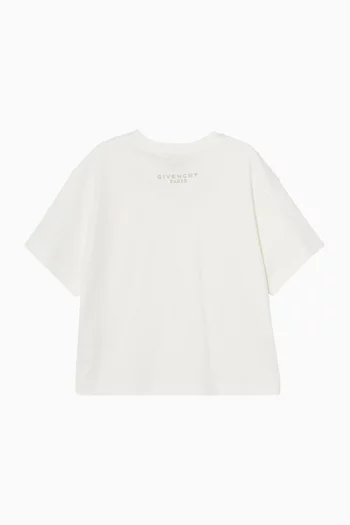 Floral Graphic T-Shirt in Cotton