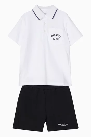 Polo Shirt in Cotton Piqué