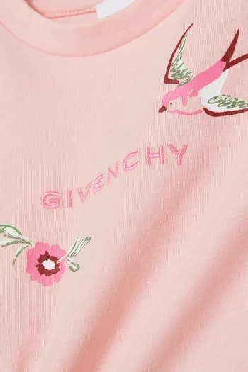 Graphic-print T-Shirt in Cotton Jersey