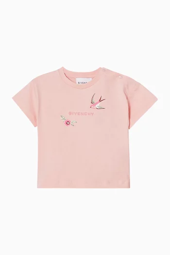 Graphic-print T-Shirt in Cotton Jersey