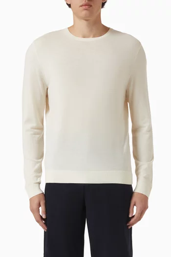 x By Beckham Sweater in Wool-cashmere